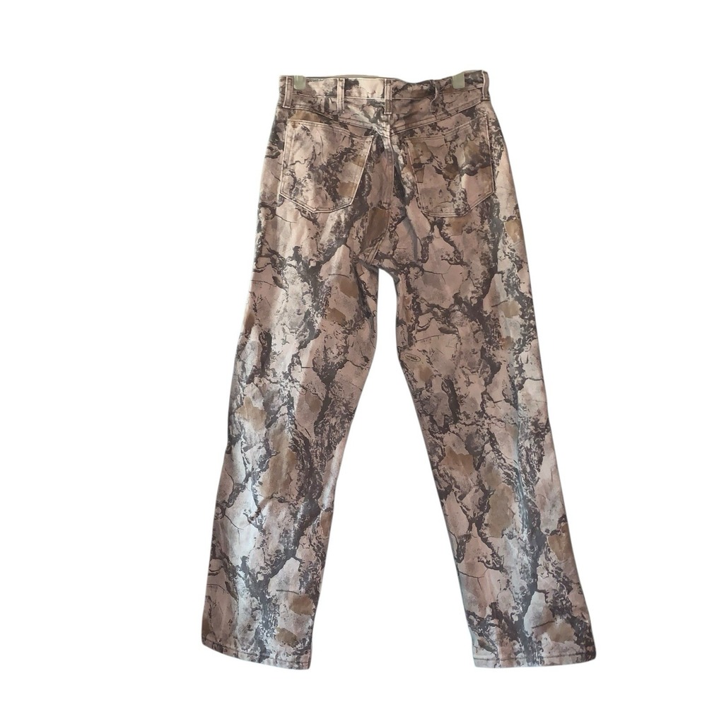 VF‎ Jeanswear  Men's Jeans 34x32 Camouflage Straight 5pocket Cotton EUC - Picture 2 of 7